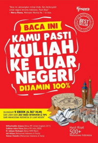 Jurus Kuliah Ke Luar Negeri :Baca ini, kamu pasti kuliah ke luar Negeri Dijamin 100%