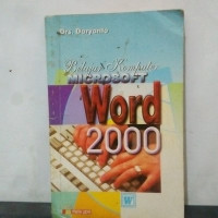 Belajar komputer microsoft word 2000