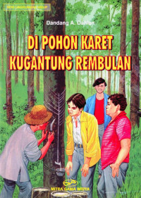 di pohom karet kugantung rembulan