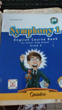 Symphony 1 ; English course book for senior high school grade x