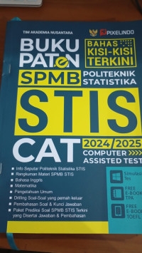 Buku Paten SPMB Stis Cat 2024/2025