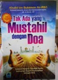 Tak Ada yang Mustahil dengan Doa