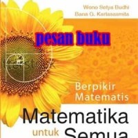 Berpikir Matematikas Matematika untuk Semua