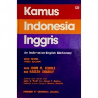 Kamus Indonesia - Inggris