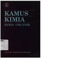 KAMUS KIMIA; KIMIA ORGANIK