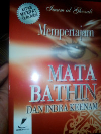 Mempertajam mata Batin dan indra keenam